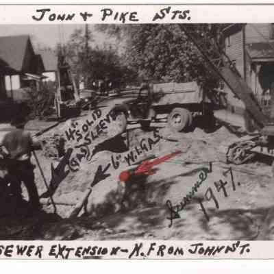 New Sewer Extension from John St