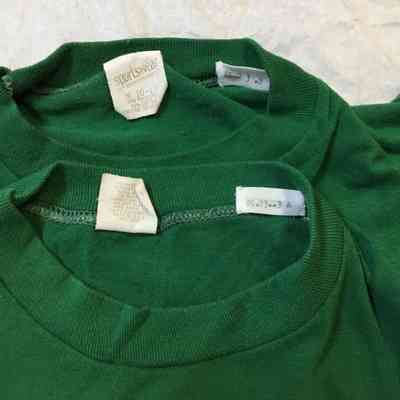 Tshirts labeled 1985.023..3A & 1985.23.B