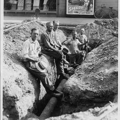 Gas Line Construction