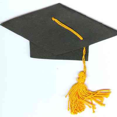 Token, Commemorative, paper academic cap