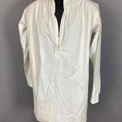 Men's White Cotton Shirt