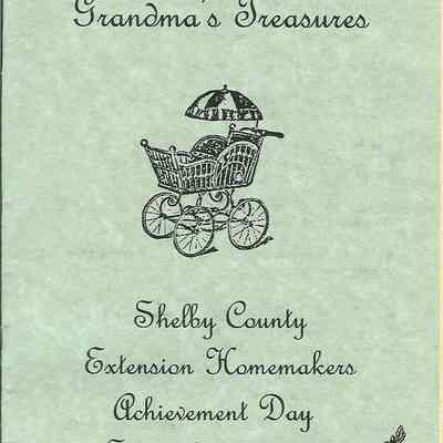 Shelby County Extension Homemakers Achievement Day -Grandma's Treasures