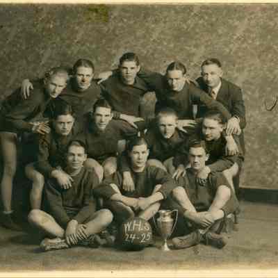 Waldron High School Basketball Team 1924-25
