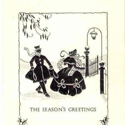 Christmas greeting card