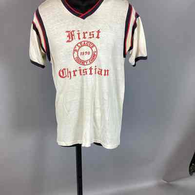Men’s First Christian Church Baseball League T-Shirt