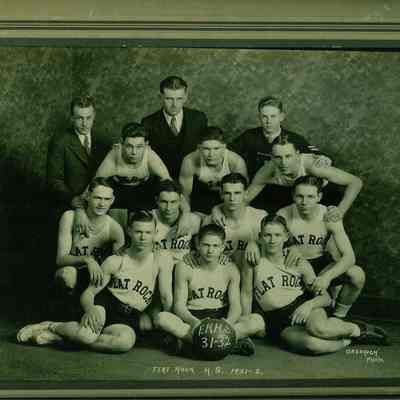Flat Rock High School Basketball Team
