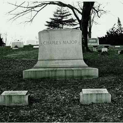 Major, Charles Cemetary Marker