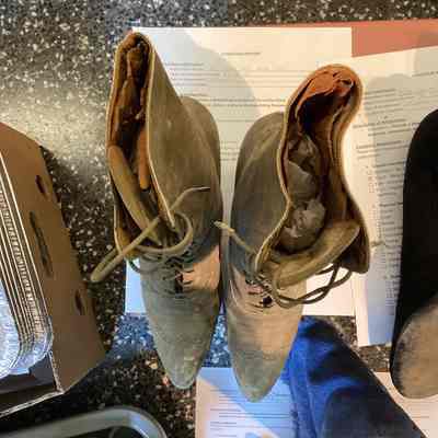 Women's Taupe Walking Boots