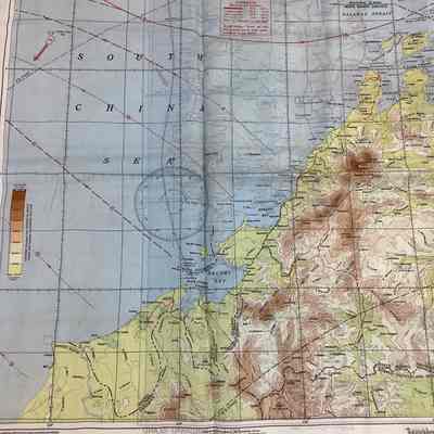 Army Air Forces Cloth Chart
