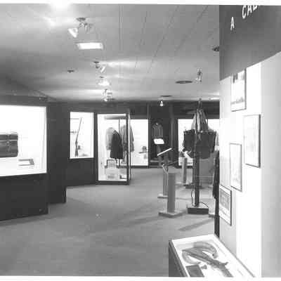  military display in the Jones Gallery