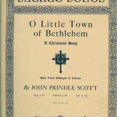 O Little Town of Bethlehem