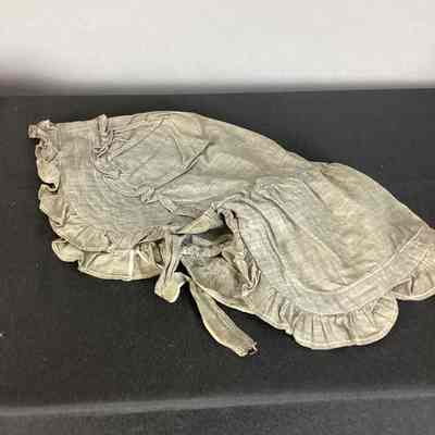 Women's Gray Chambray Sunbonnet