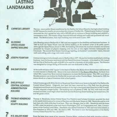 Shelbyville Lasting Landmarks.