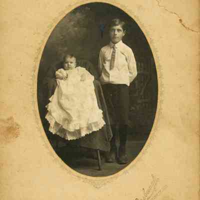 Unidentified Baby and Young Boy