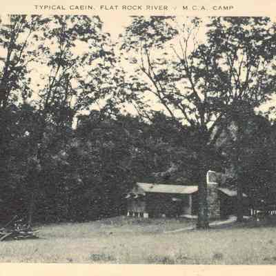 Typical Cabin, Flat Rock River YMCA Camp