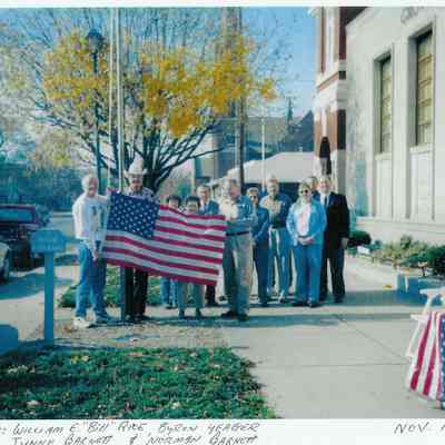 Grover Museum Flag Dedication