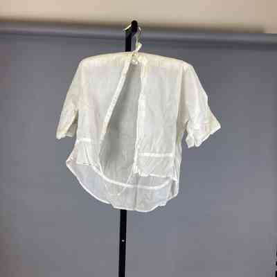 Women’s White Shirtwaist Blouse