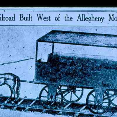 First Railroad West of the Allegheny Mountains