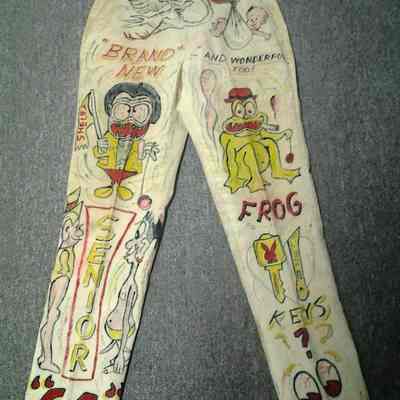 Men's Gold Corduroy Senior Cords Pants