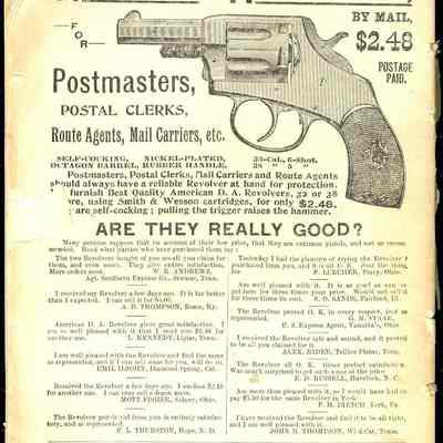 book, The Weekly Examiner, back