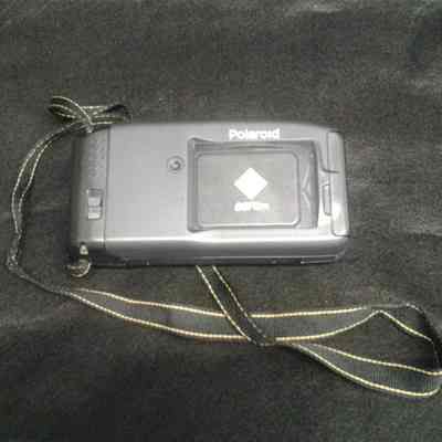 camera, Polaroid, captiva slr, back side