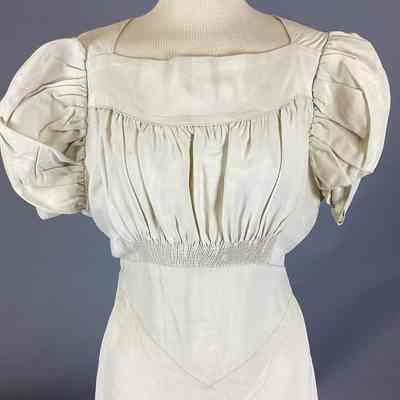 Women’s White Evening Dress