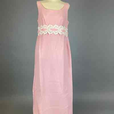 Women’s Pink Nylon Dress