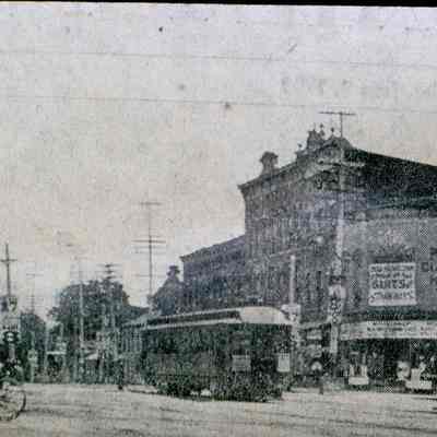 S.E. corner of Greensburg Square