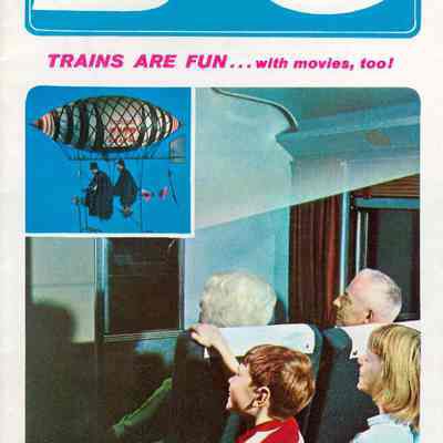 Passenger Timetable/Schedule of C&O (Chesapeake & Ohio Railway) and B&O (Baltimore and Ohio Railroad)