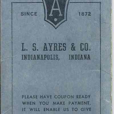 envelope for coupon payment booklet