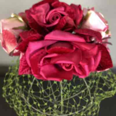 Women's Rose Floral Hat