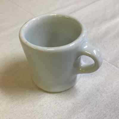 White China Coffee Mugs