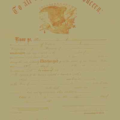 Military Orders/Discharge Document from active service to United States