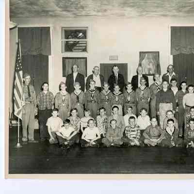 Boy Scouts Troop Members and Leaders