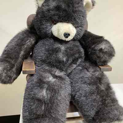 Black Stuffed Teddy Bear