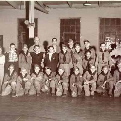 Boy Scouts Troop Members and Leaders