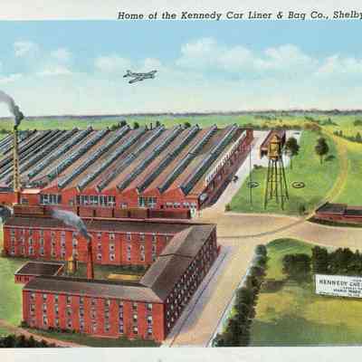 Post Card - Home of Kennedy CAr Liner & Bag Co