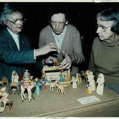 Charlotte Jones, Jean White, & Mary Bailey at the Grover Museum