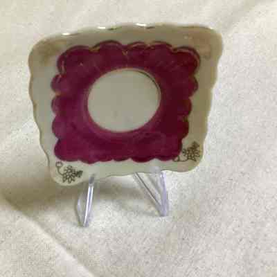 Miniature Japanese Tea Cups + Saucers