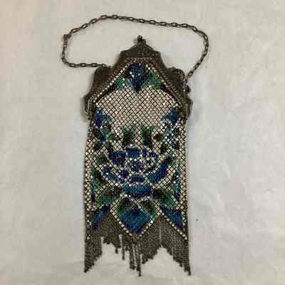 Multicolor Chainmail Purse