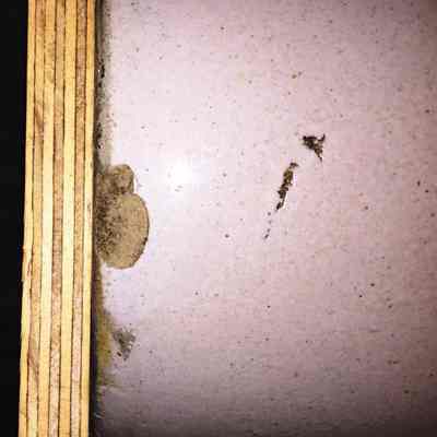 Only damage on the butter churn