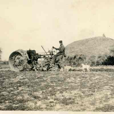 Unidentified Man on Tractor