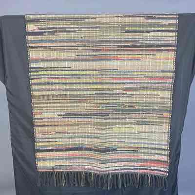 Multicolor Hit & Miss Rug