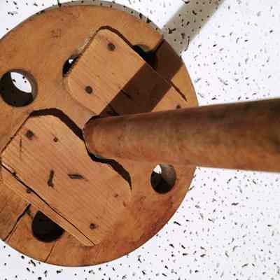 Dasher attached to paddle