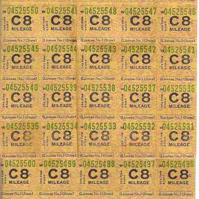 BooK, Ration, Stamps