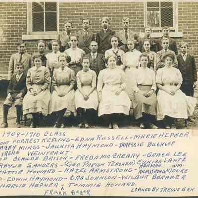 Waldron Class of 1909-1910