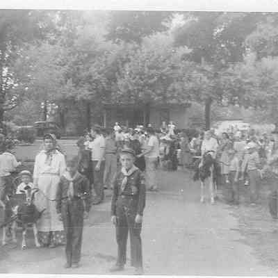 Boy Scouts & Large Group in Fairland, IN