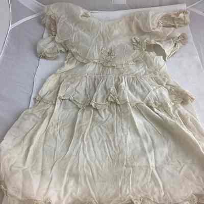 Children's White Batiste Dress