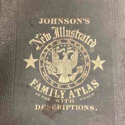 Johnson's New Illustrated Family Atlas of the World
