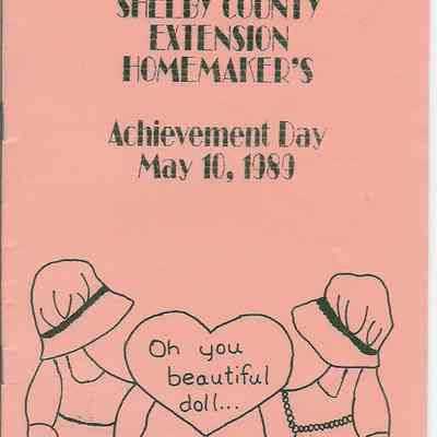 Shelby County Extension Homemakers Achievement Day - Oh You Beautiful Doll